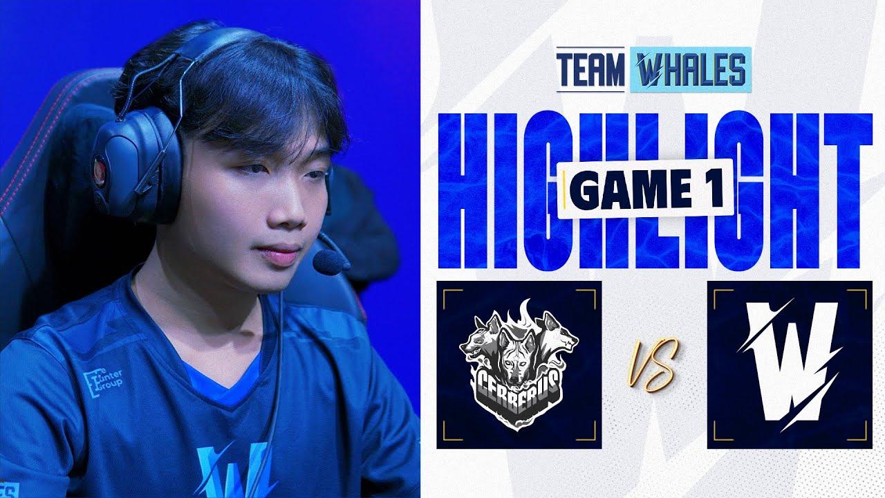 CES vs TW (LƯỢT ĐI) | Hightlights GAME 1 | VCS 2023 Dusk Season | CERBERUS Esports vs Team Whales thumbnail