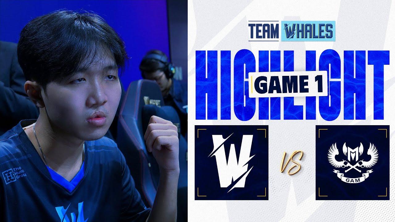 TW vs GAM (LƯỢT ĐI) | Hightlights GAME 1 | VCS 2023 Dusk Season | Team Whales vs GAM Esports thumbnail