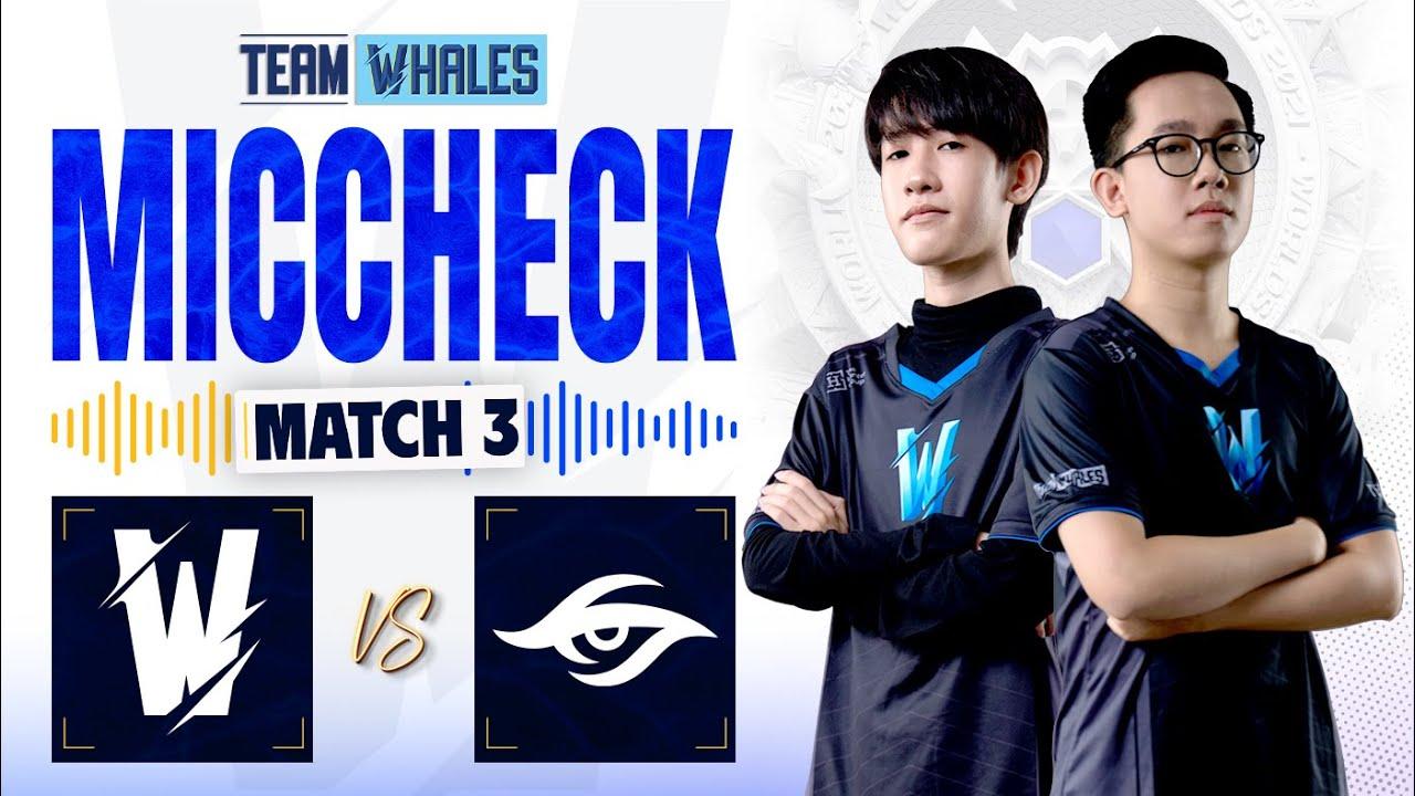 THE PERFECT GAME | MIC CHECK - TW vs TS (LƯỢT ĐI) | VCS DUSK 2023 | Team Whales LoL thumbnail