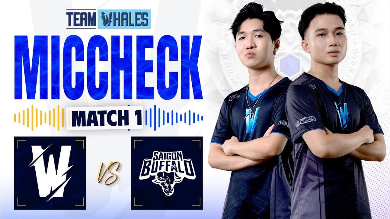 QUADRA KILLLLL | MIC CHECK - SGB vs TW (LƯỢT ĐI) | VCS DUSK 2023 | Team Whales LoL thumbnail