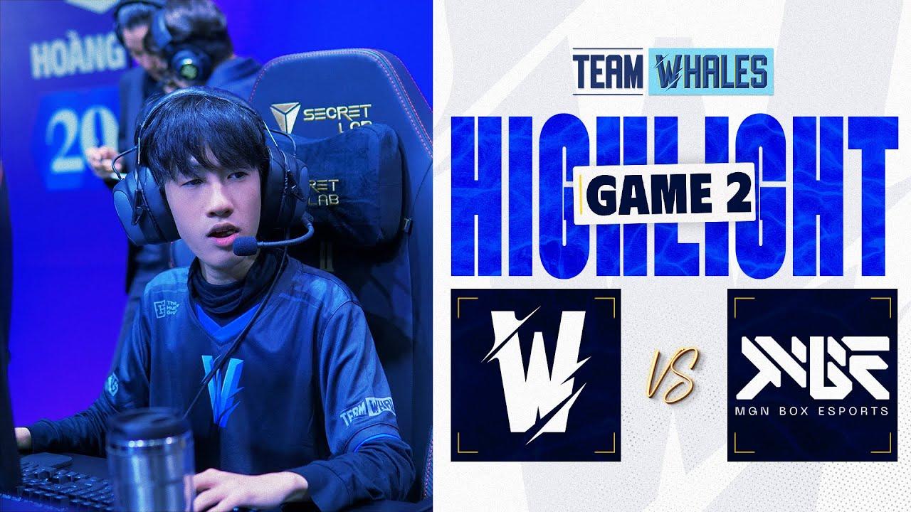 MBE vs TW (LƯỢT ĐI) | Hightlights GAME 2 | VCS 2023 Dusk Season | MGN Box Esports vs Team Whales thumbnail