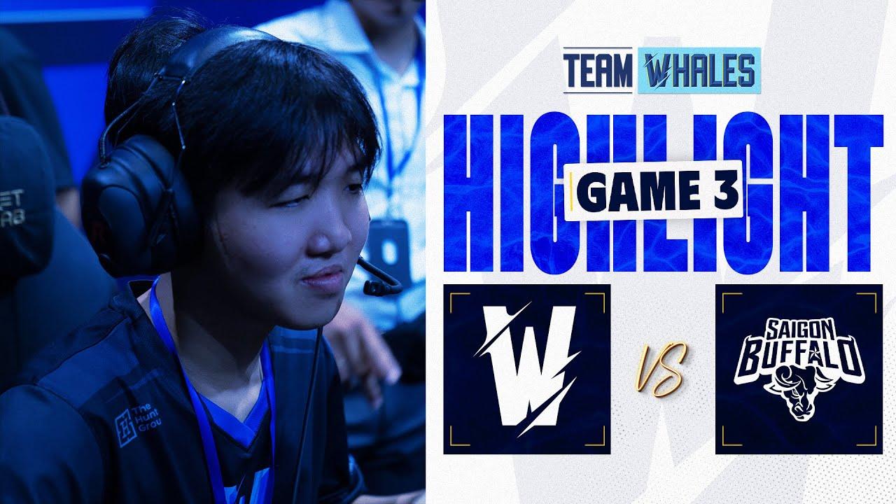 SGB vs TW (LƯỢT ĐI) | Hightlights GAME 3 | VCS 2023 Dusk Season | Saigon Buffalo vs Team Whales thumbnail