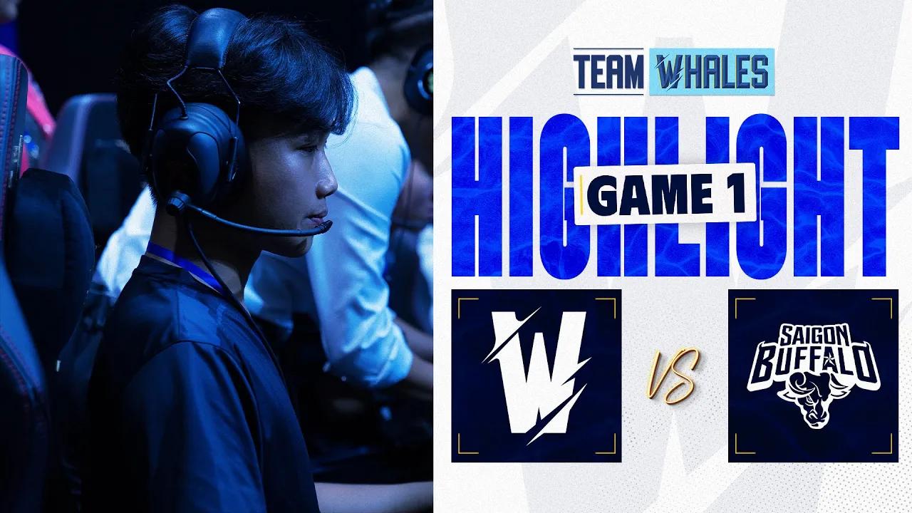 SGB vs TW (LƯỢT ĐI) | Hightlights GAME 1 | VCS 2023 Dusk Season | Saigon Buffalo vs Team Whales thumbnail