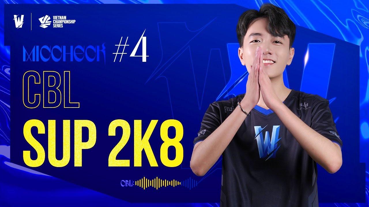 [MIC CHECK #4 vs MBE] SUPPORT 2K8 | VCS 2023 HỪNG ĐÔNG | TEAM WHALES LOL thumbnail