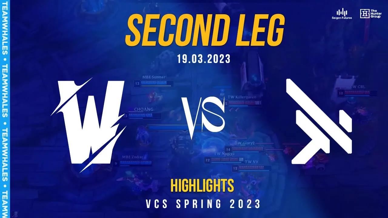 [HIGHLIGHTS] TW vs MBE | 19.03.2023 | VCS 2023 HỪNG ĐÔNG - LƯỢT VỀ thumbnail