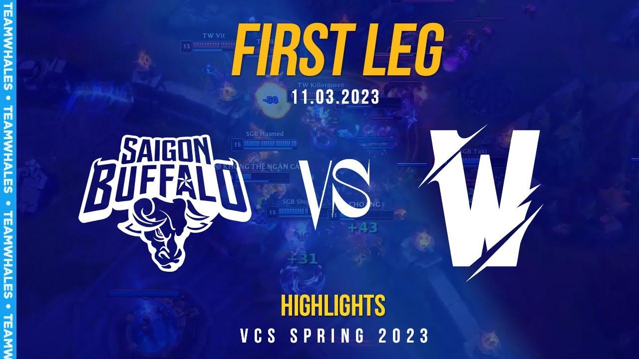 [HIGHLIGHTS] SGB vs TW | 11.03.2023 | VCS 2023 HỪNG ĐÔNG - LƯỢT ĐI thumbnail