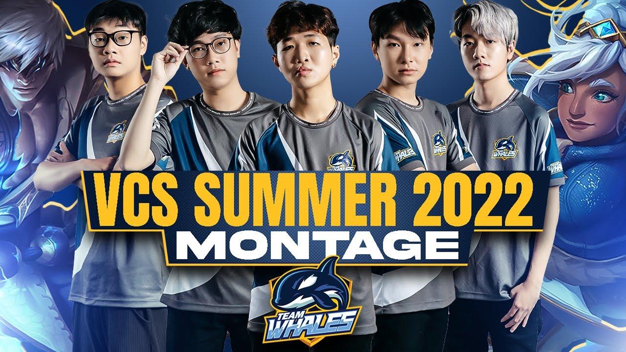 TEAM WHALES: VCS SUMMER 2022 MONTAGE thumbnail