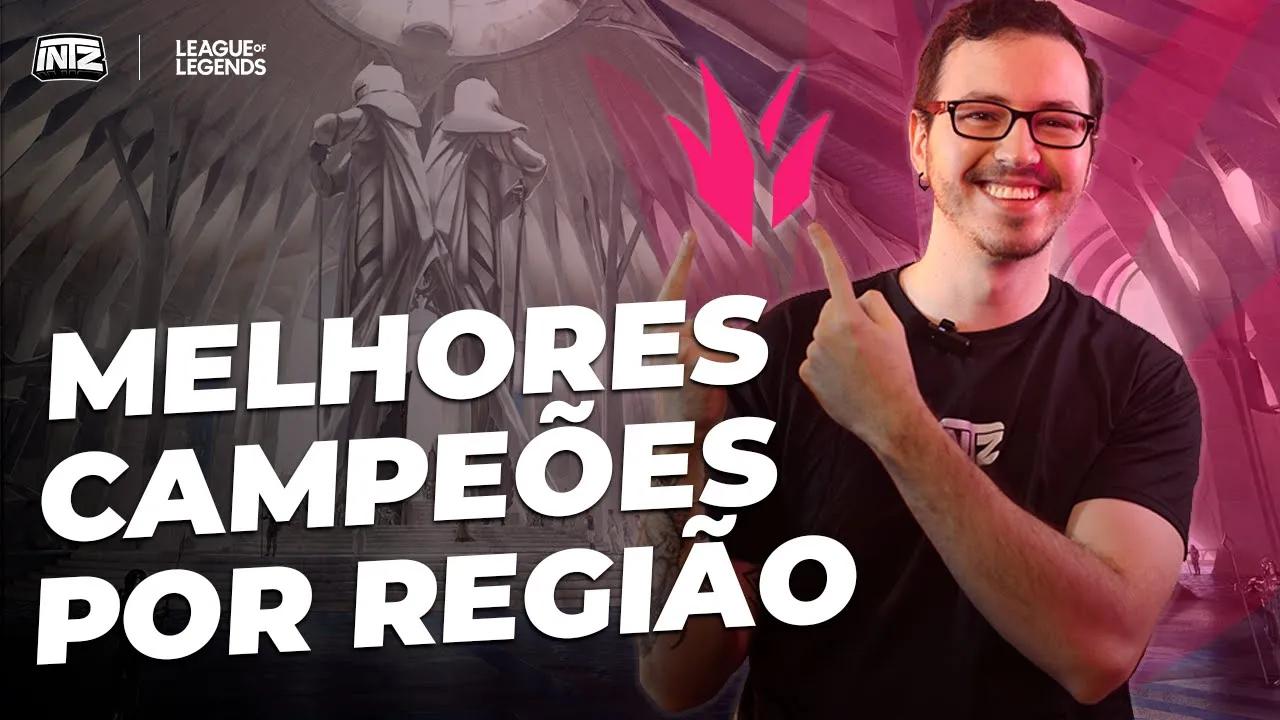 MELHORES CAMPEÕES DE CADA REGIÃO DO LOL - JUNGLE thumbnail