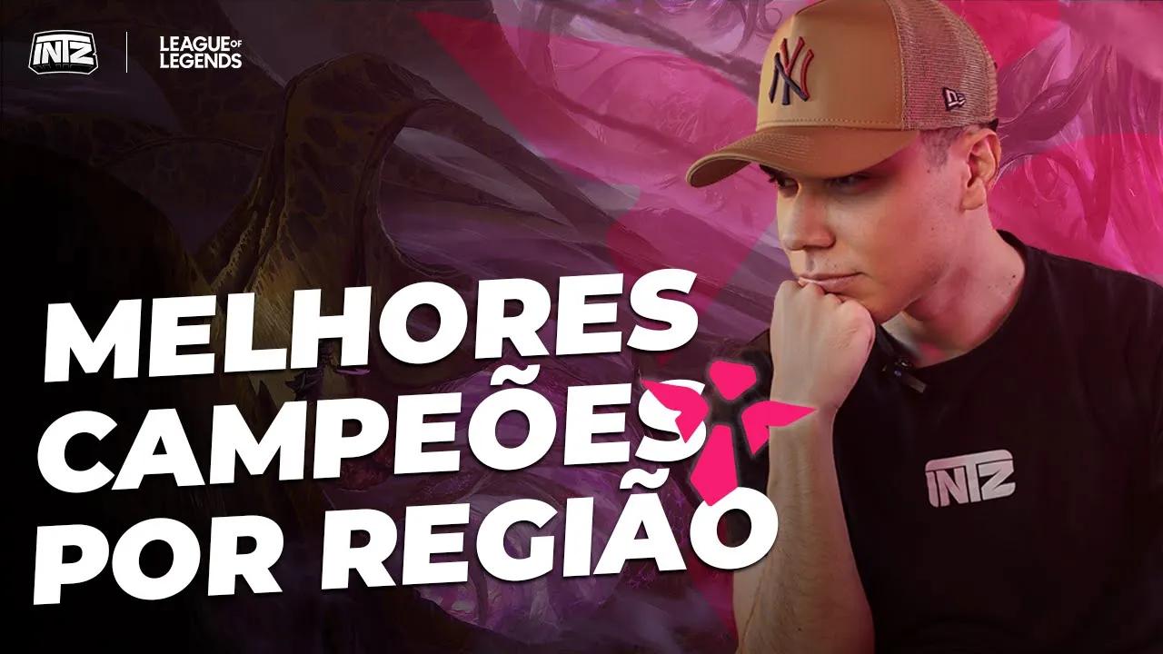 MELHORES CAMPEÕES DE CADA REGIÃO DO LOL - SUPORTE thumbnail