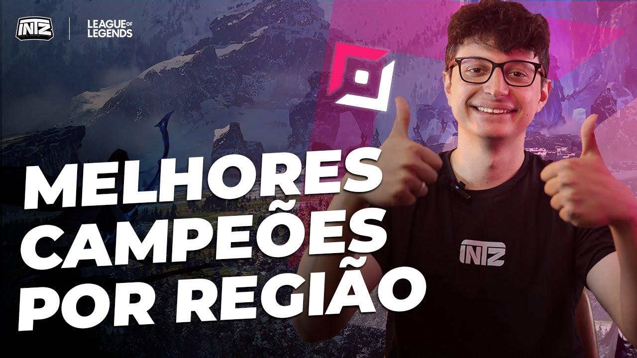 MELHORES CAMPEÕES DE CADA REGIÃO DO LOL - TOP LANE thumbnail