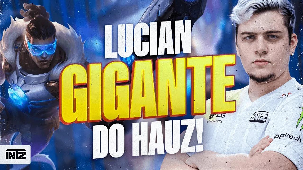 O LUCIAN DO HAUZ ESTAVA QUENTE | INTZ League of Legends thumbnail