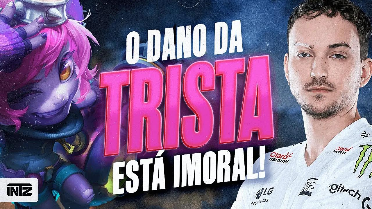 ESSE DANO DA TRISTANA NÃO É NORMAL!! INTZ LOL thumbnail