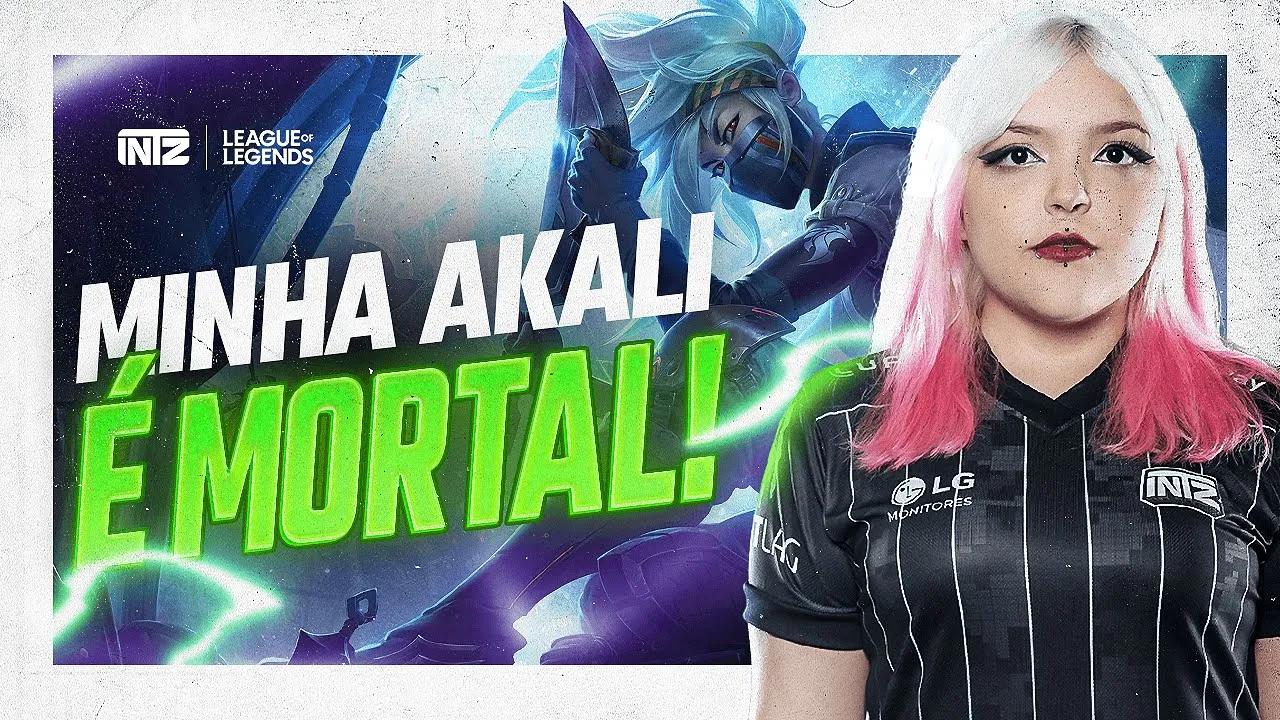 ENSINANDO A COMO CARREGAR O JOGO DE AKALI!! INTZ League of Legends thumbnail