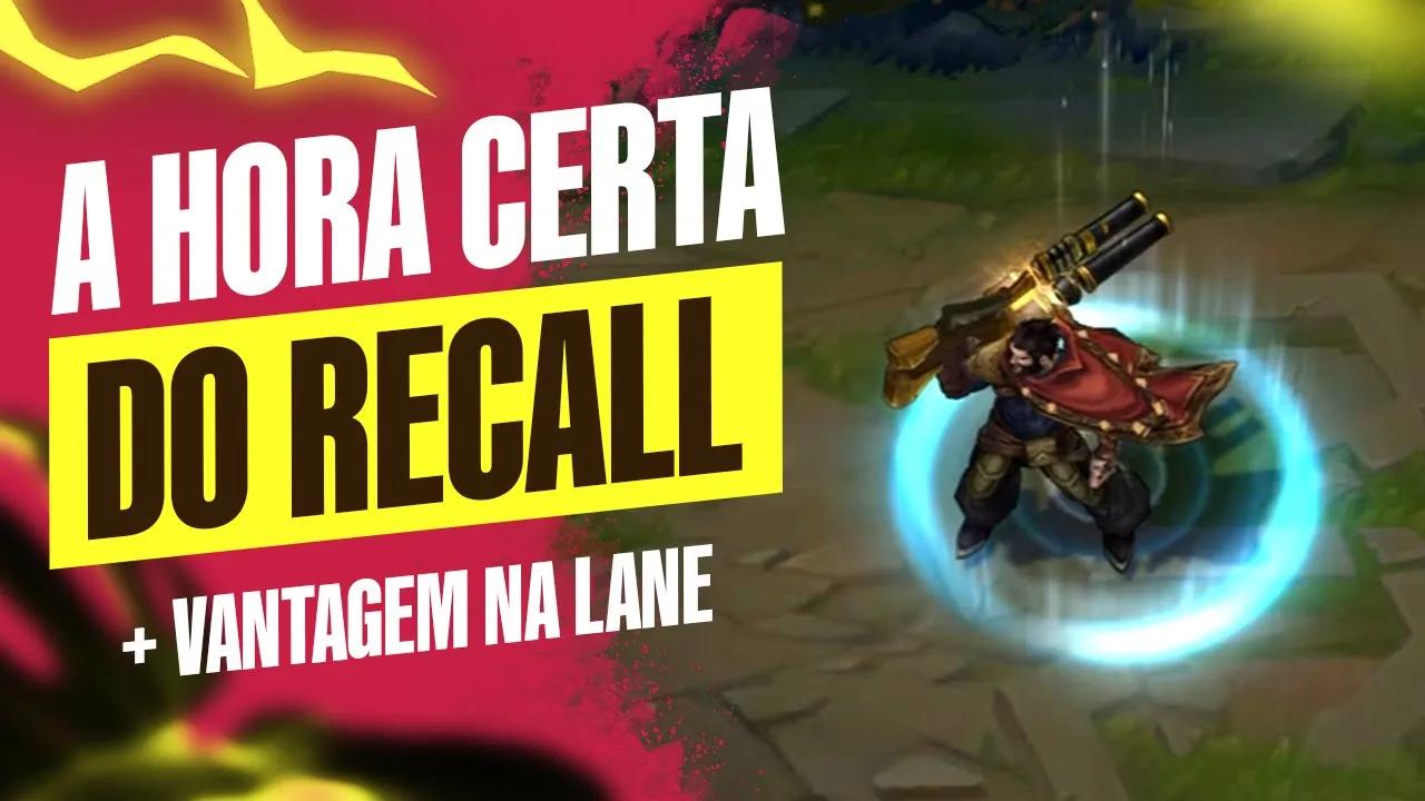 A HORA CERTA DE DAR RECALL thumbnail