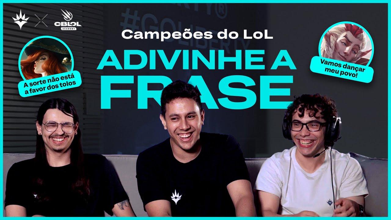 Advinhe a Frase do Campeão  | CBLOL Academy thumbnail