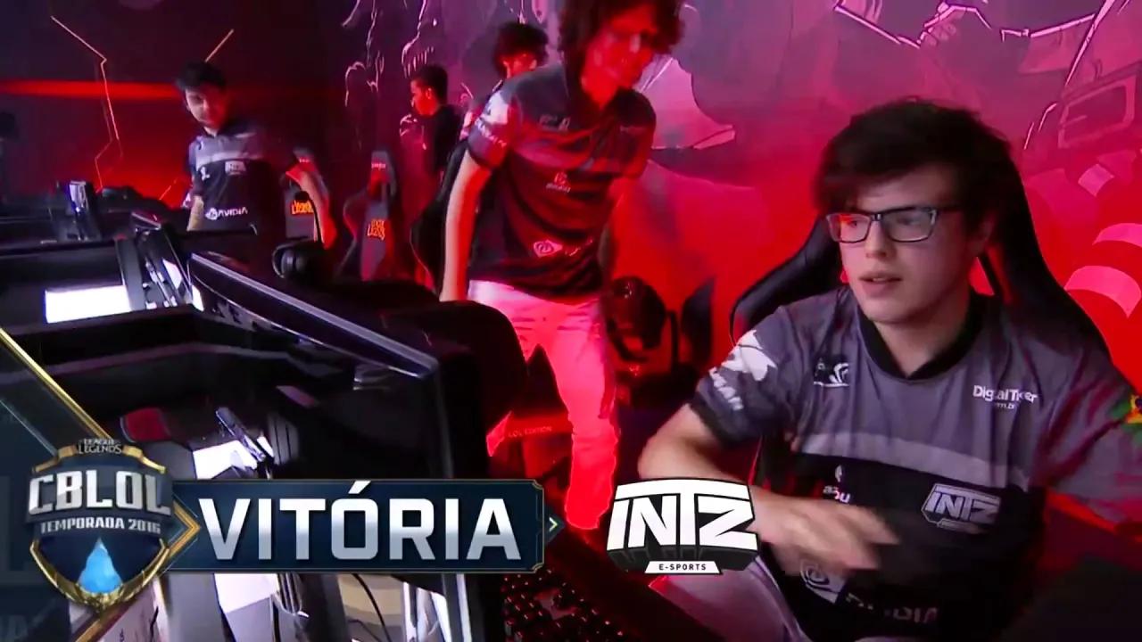 INTZ x CNB @ Bastidores SEM5 - CBLOL 2016 1º Split HD thumbnail