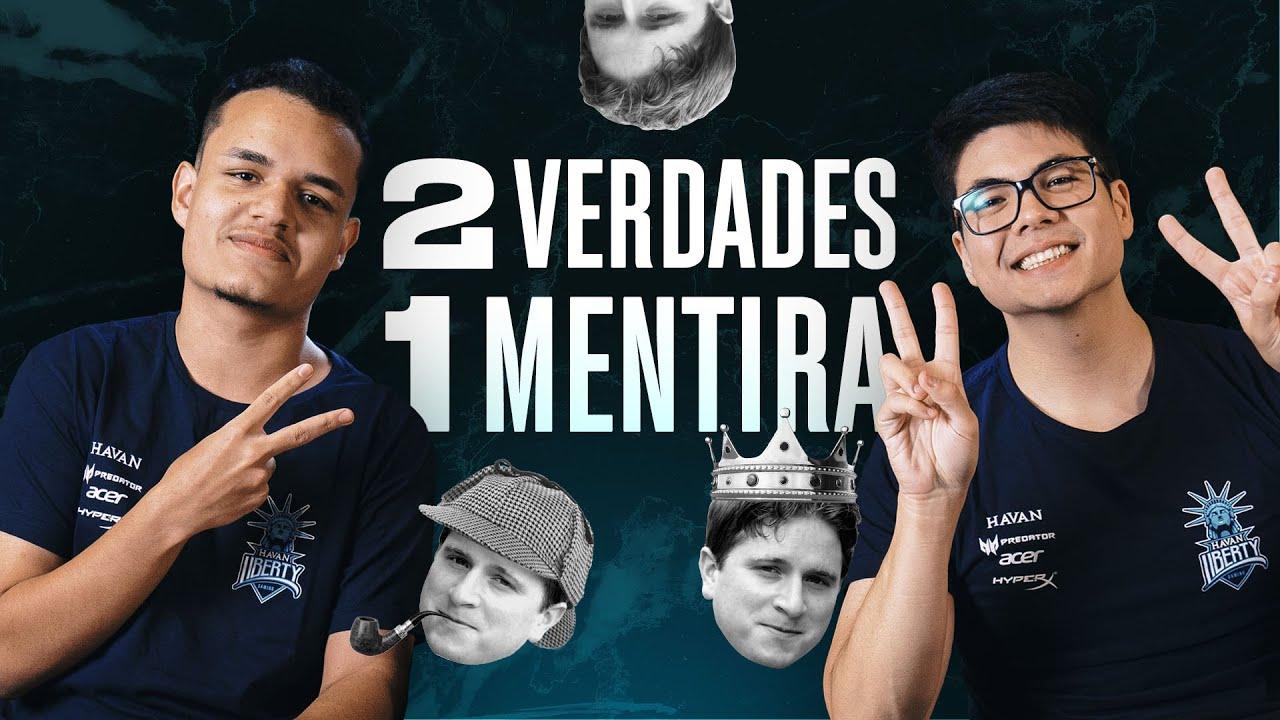 2 VERDADES / 1 MENTIRA - Com esA e Cariok thumbnail