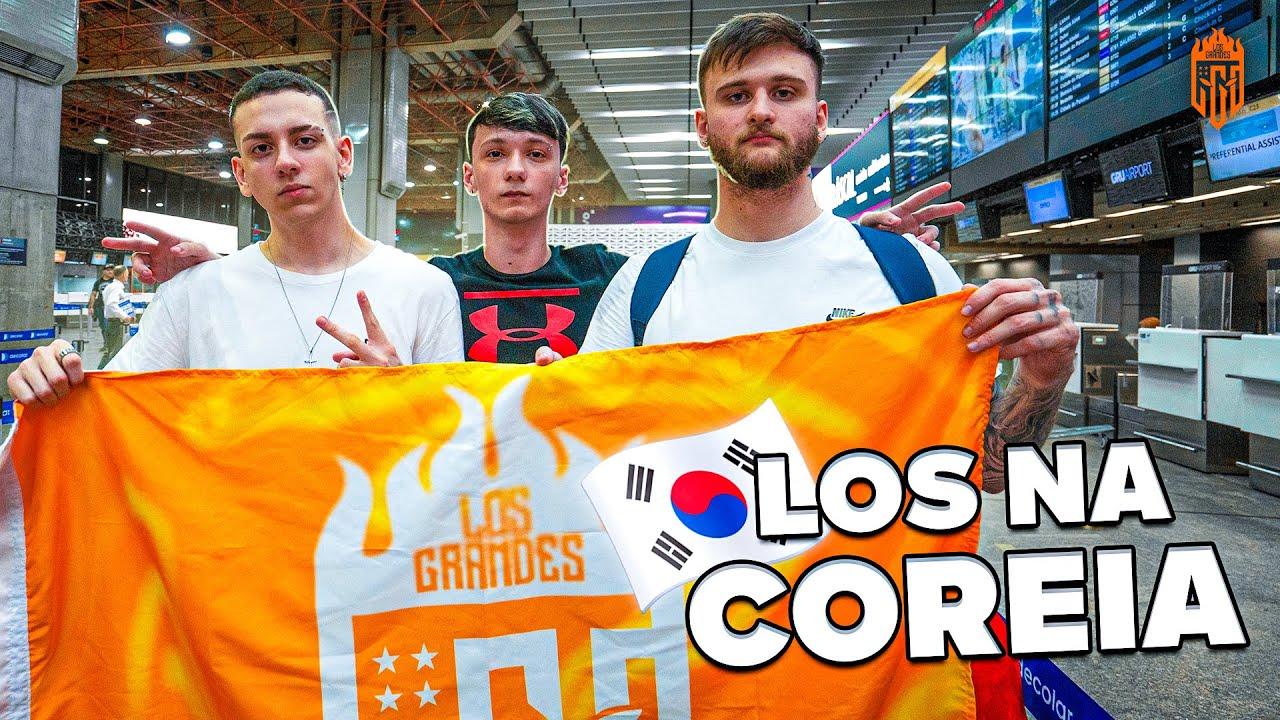 FOMOS BARRADOS NO AEROPORTO? LOS GRANDES NA COREIA thumbnail