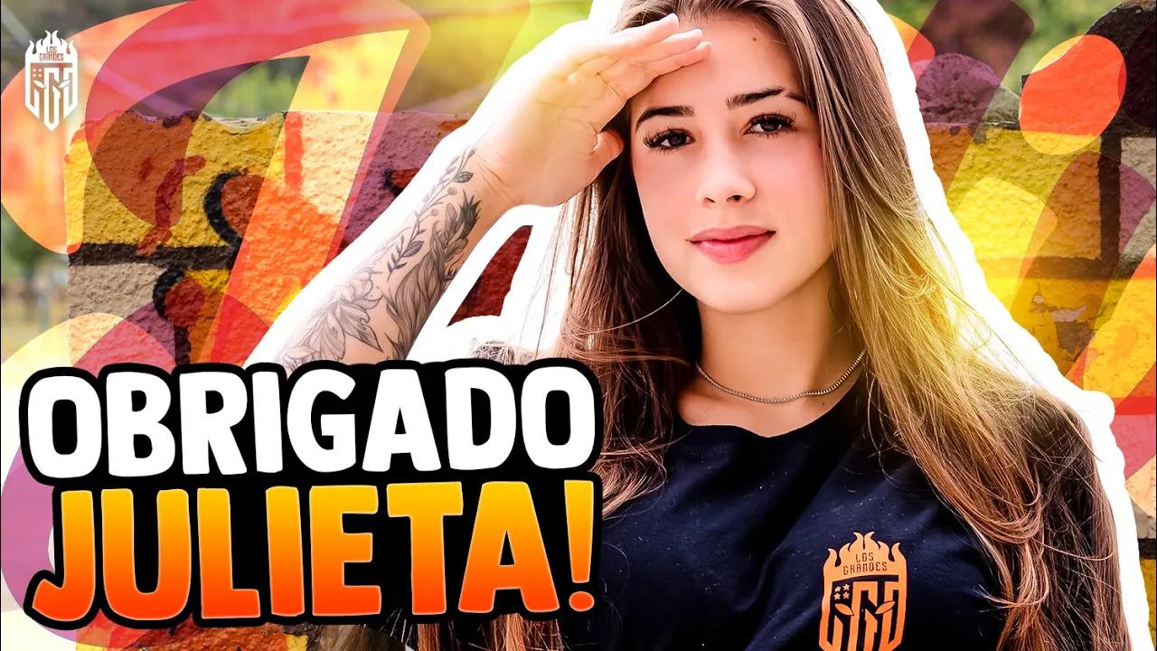 OBRIGADO POR TUDO JULIETA! thumbnail