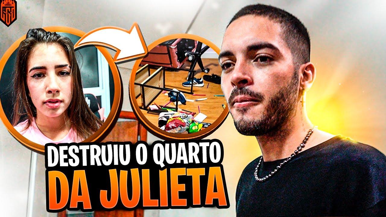 A GUERRA FOI DECLARADA! NZÃO DESTRUIU O QUARTO DA JULIETA! thumbnail