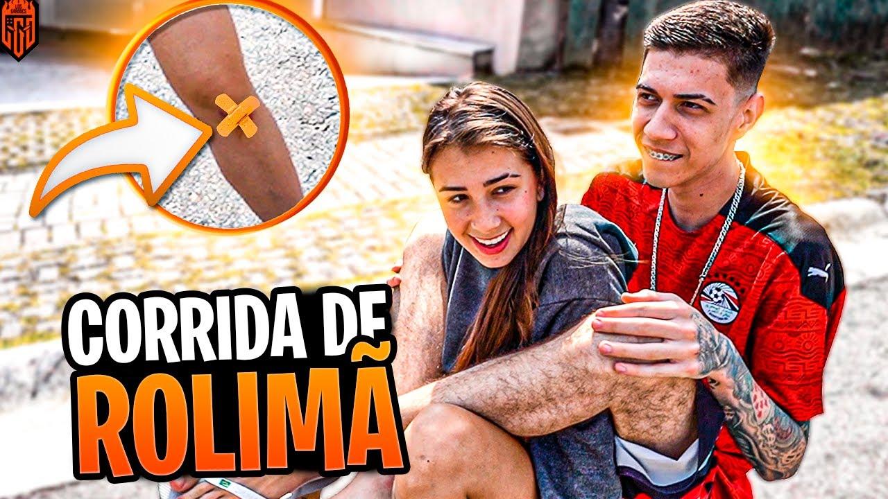 A CLARA SE MACHUCOU! ELES FIZERAM CORRIDA NO CARRINHO DE ROLIMÃ! thumbnail