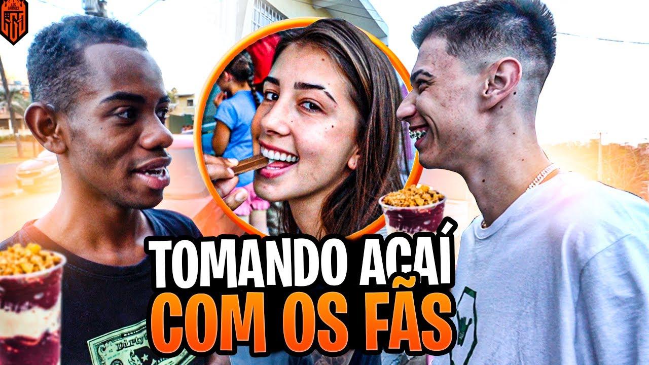 SE EMOCIONARAM! TOMAMOS AÇAÍ COM OS FÃS DA LOS GRANDES thumbnail