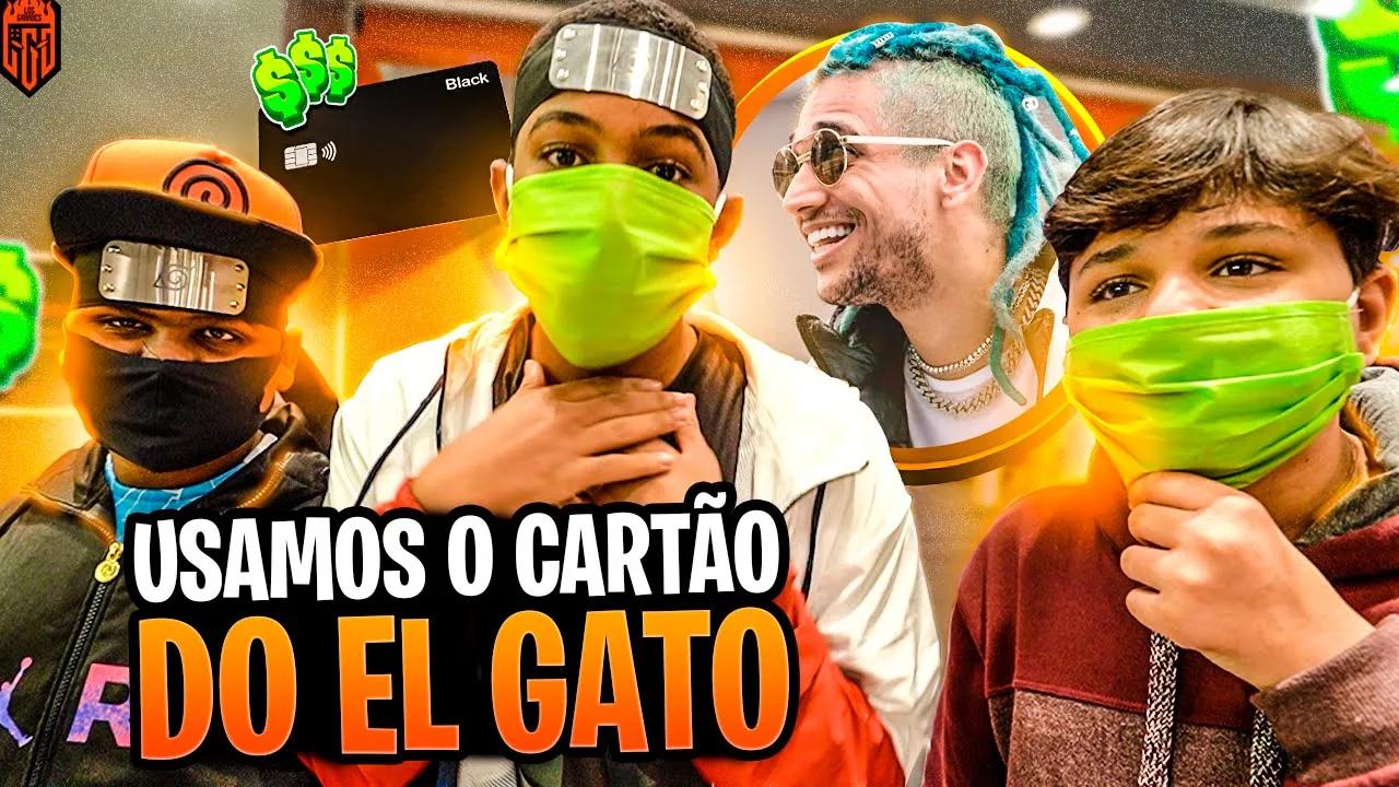 MITO BLOQUEOU O CARTÃO BLACK DO GATO! PATRÃO SURTOU! thumbnail