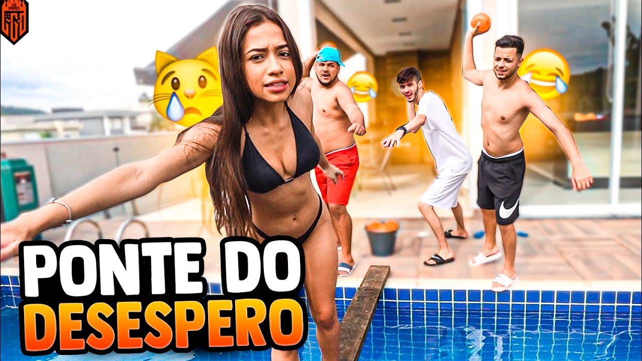 QUEM CONSEGUE ATRAVESSAR A PONTE DO DESESPERO SEM CAIR?? LOS GRANDES thumbnail