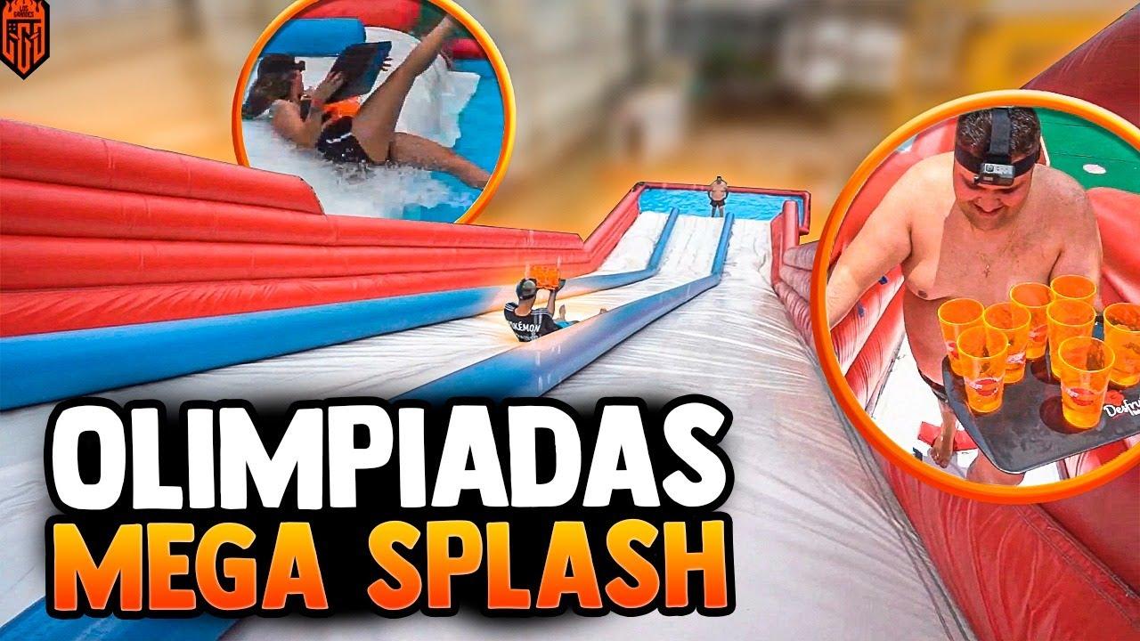 O WHISKY PASSOU DIRETO NO MEGA SPLASH!!! VEJA O QUE ACONTECEU! -  OLIMPIADAS LOS GRANDES FREE FIRE thumbnail