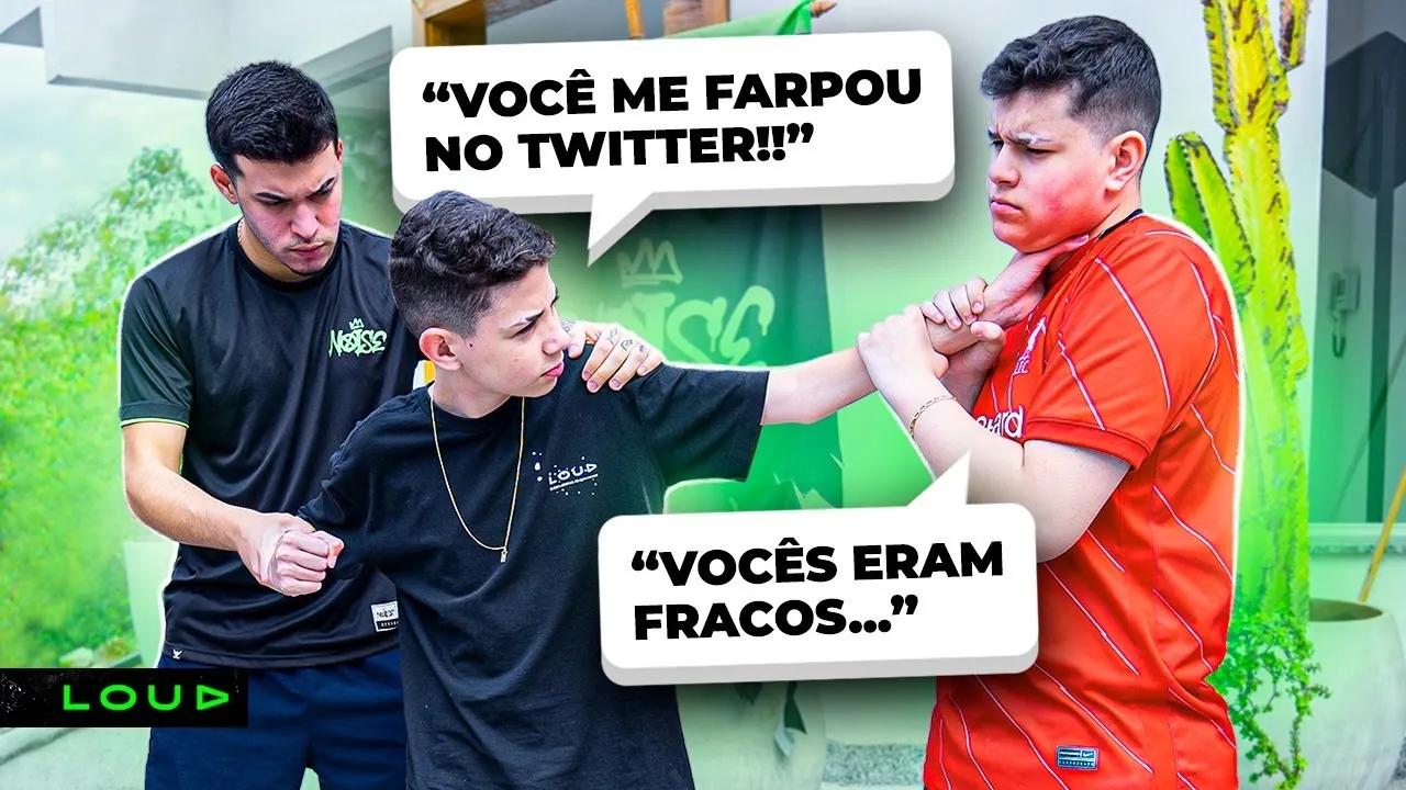 TRETA!! ELE BRIGOU COM O NOVO CONTRATADO NA LOUD!! thumbnail