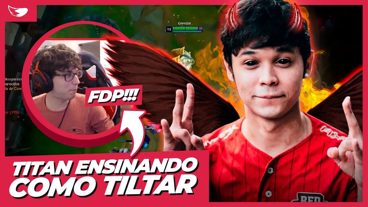 TITAN ENSINA COMO TILTAR UM JOGADOR! thumbnail