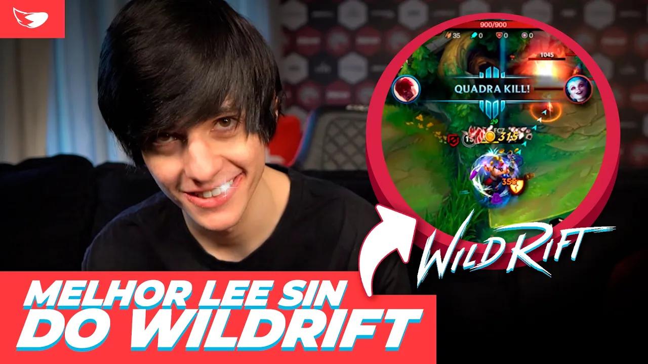 COLOCAMOS PROPLAYERS DE LOL PARA TESTAR O WILD RIFT! ROLOU PENTA?! thumbnail