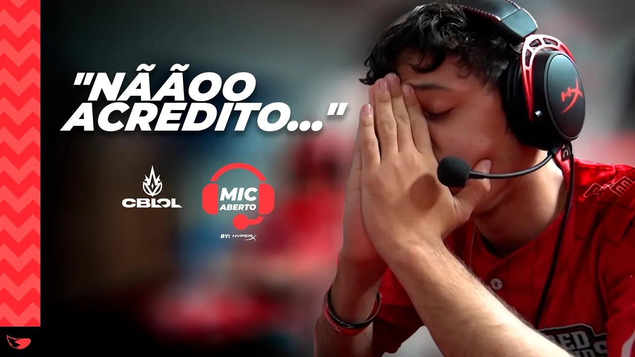 Esse vídeo contém derrotas... - MIC Aberto by HyperX (RED x PAIN/FLA) | CBLOL 2021 thumbnail