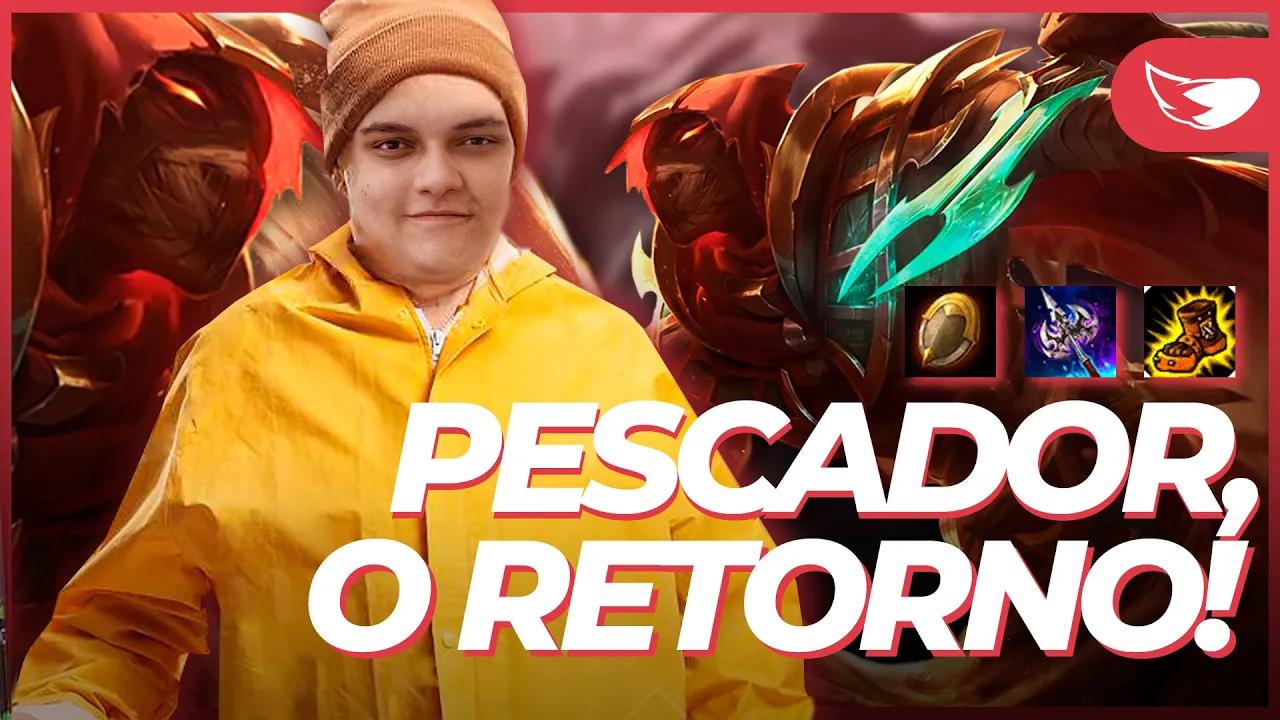 O PESCADOR ATACOU NOVAMENTE! thumbnail