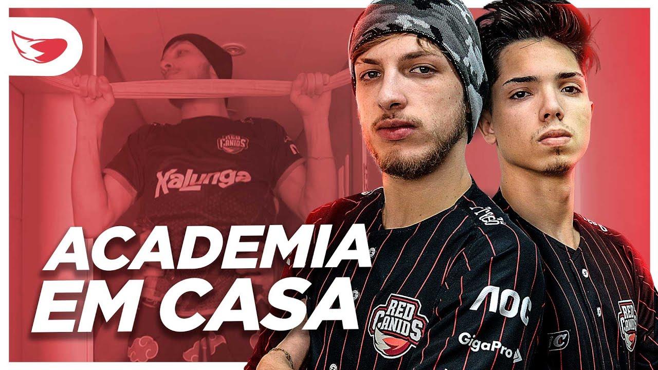 FIZEMOS UMA ACADEMIA NA CASA DA RED! thumbnail