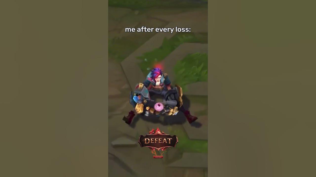 Who can relate? 😅 #leagueoflegends #arcane #leaguetiktok #leaguememes #vi #gaming #lolmemes thumbnail