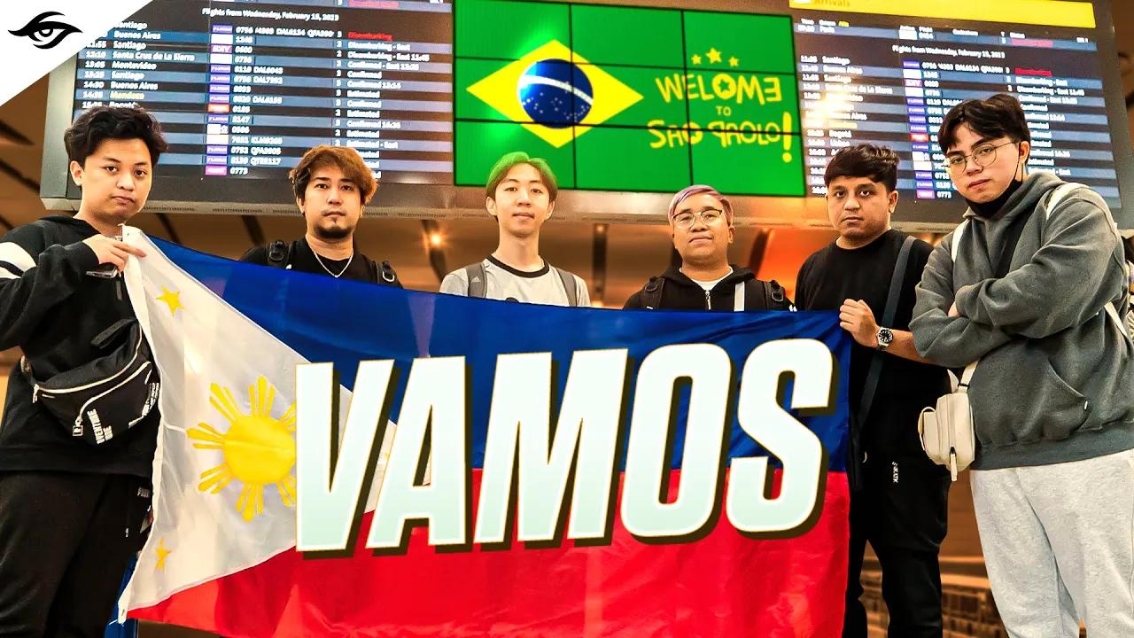 How the Adobo Gang flew 30 hours just to play VALORANT in Brazil! 🇧🇷 thumbnail