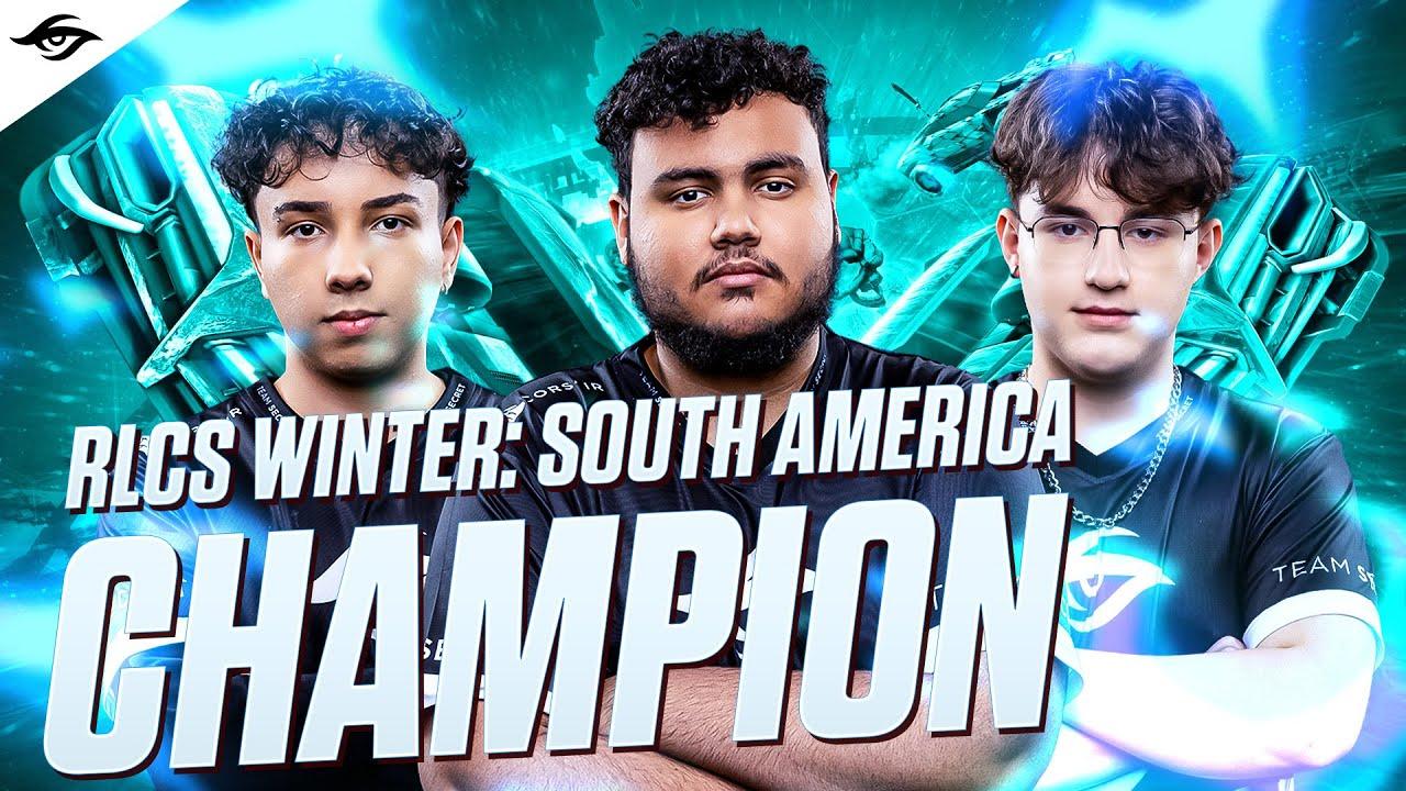 WE MADE IT! WE ARE THE CHAMPIONS! | Rocket League Championship Series | WINTER | South America thumbnail