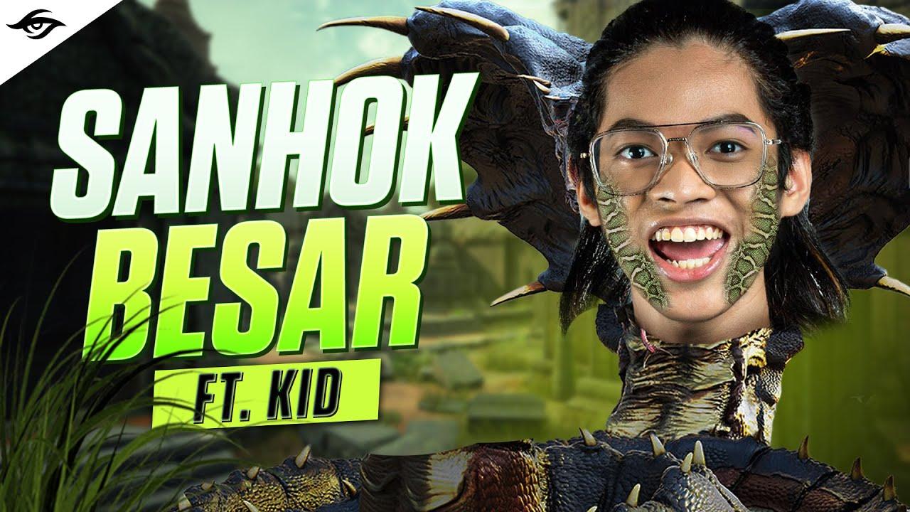 DI GIGIT CACING BESAR in SANHOK? | PUBGM Stream Highlights thumbnail