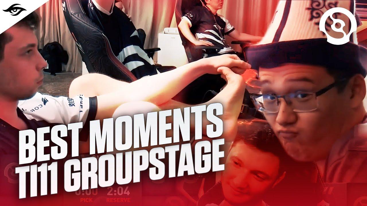 TI11 BEST & FUNNY MOMENTS FROM GROUPSTAGE | SECRET DOTA 2 thumbnail