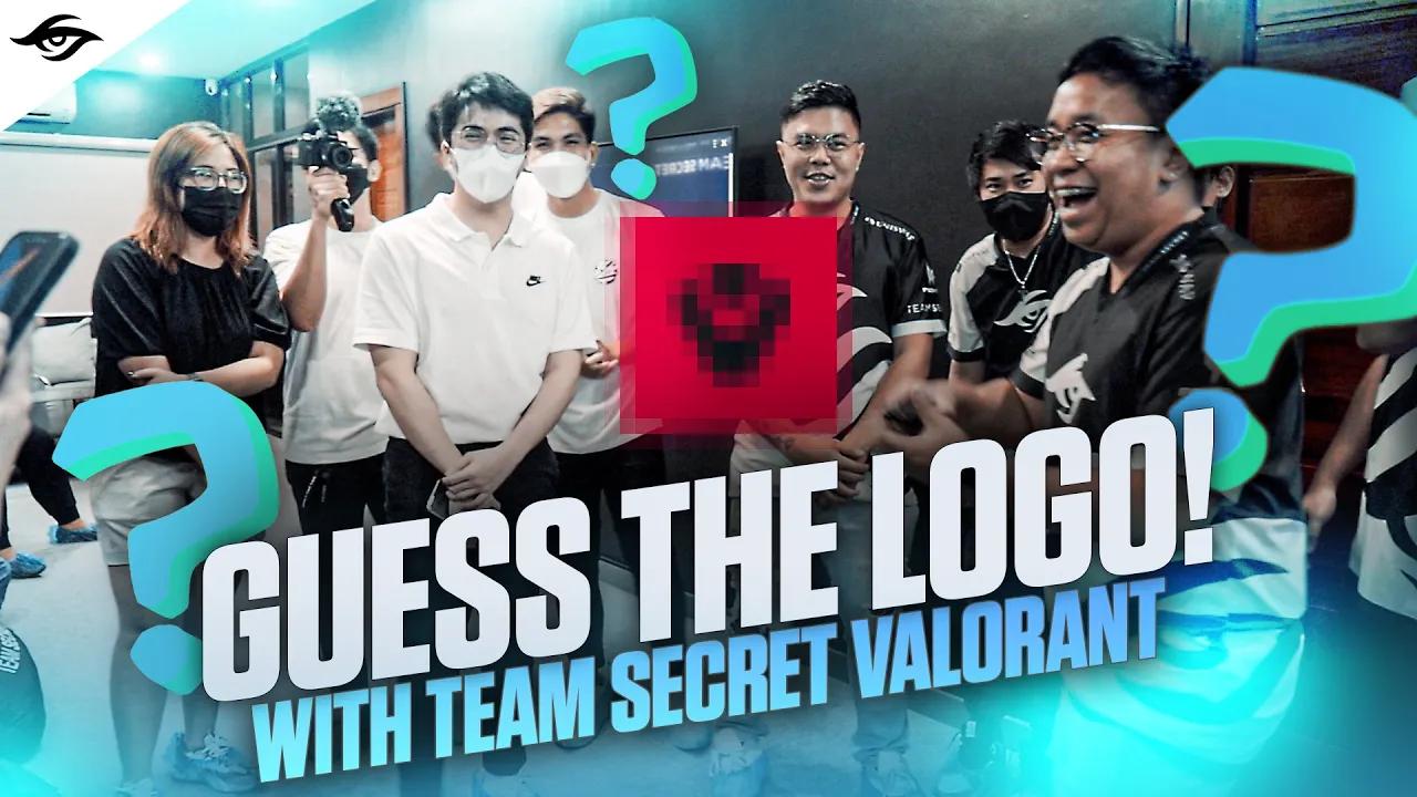 GUESS THE LOGO WITH TEAM SECRET VALORANT AND FRIENDS! thumbnail