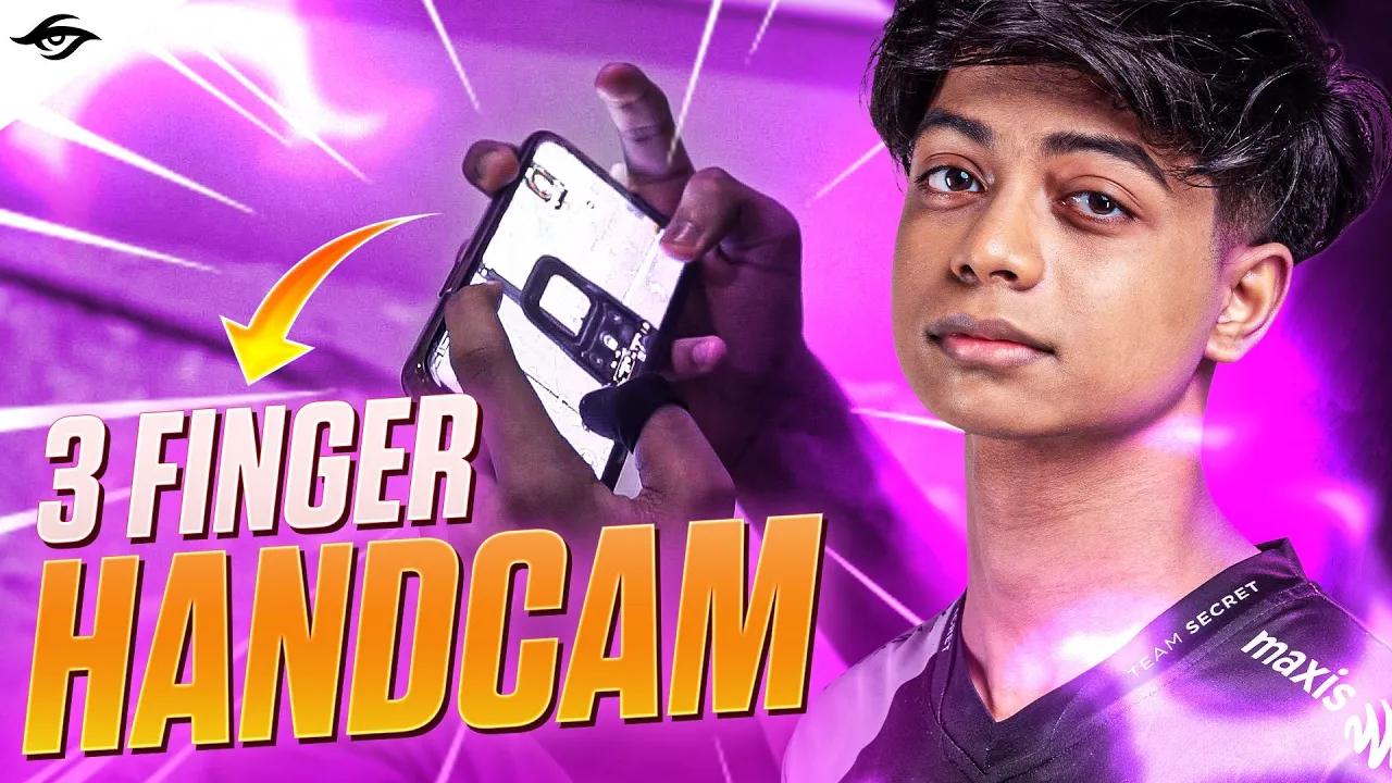 XYLYN 3 FINGER GYROSCOPE HANDCAM HIGHLIGHT | PUBG MOBILE thumbnail