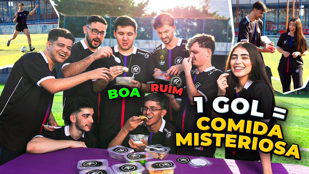 1 GOL ou COMIDA MISTERIOSA? FLUXO HOK vs FF thumbnail