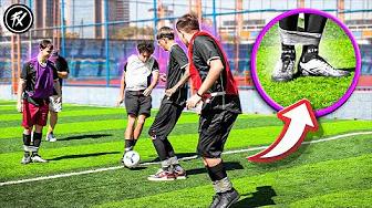 ELES SE MACHUCARAM? FUTEBOL COM OS PÉS AMARRADOS! thumbnail