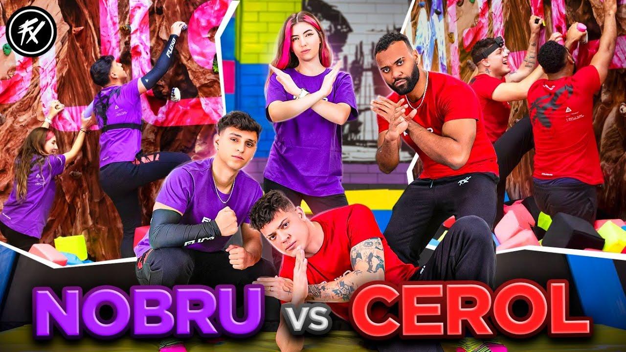 NOBRU VS CEROL!? DESAFIO CONTRA O TEMPO!! thumbnail