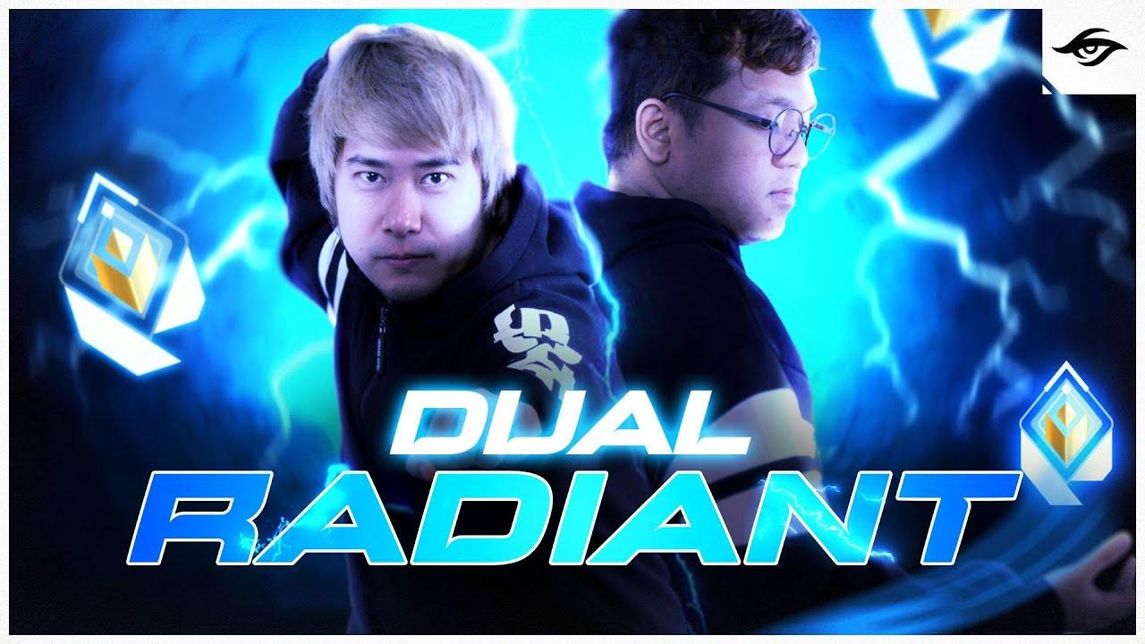 THE VASH AND DUBSTEP SYNERGY IN RADIANT | Team Secret Valorant Highlights thumbnail