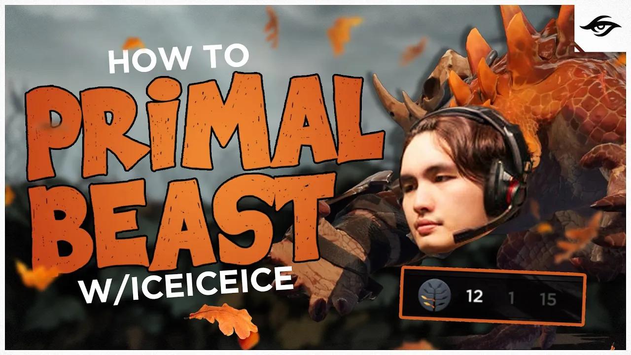 WHY PRIMAL BEAST IS SO OP IN DOTA 2! | Team Secret Dota 2 Highlights thumbnail