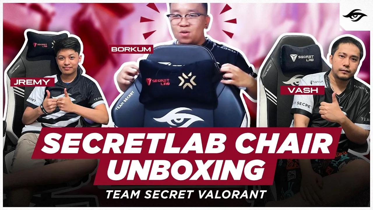 THE GAMING CHAIR BUFF WE ALWAYS NEED! SECRETLAB! ✨ | Team Secret Valorant thumbnail