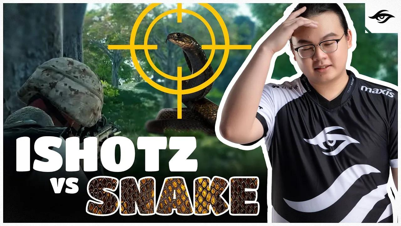 ISHOTZ JUST FOUND A SNAKE IN PUBG MOBILE?! 🐍 | PUBG Mobile Highlights thumbnail