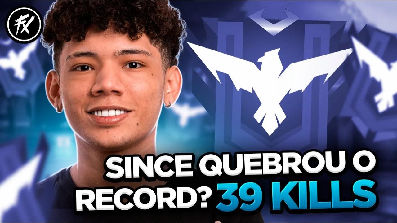 SINCE quebrou o RECORD MUNDIAL? 39 KILLS | FREE FIRE thumbnail